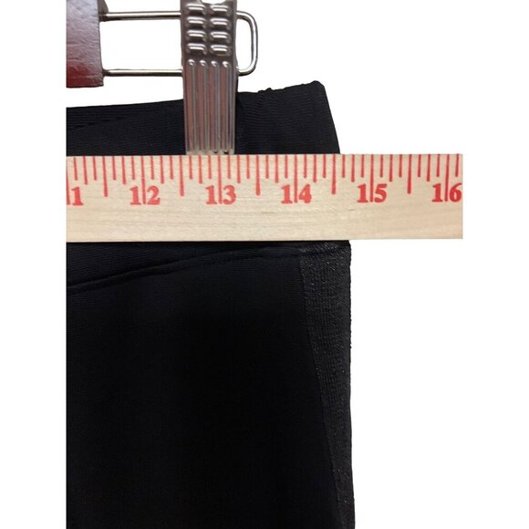 Good American Women's Glam Suit Wrap Top Pull On Pants Black Viscose Medium - Picture 10 of 14